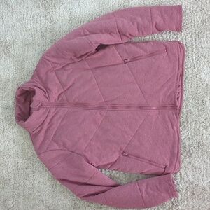 Three Dots Quilted Bomber Jacket